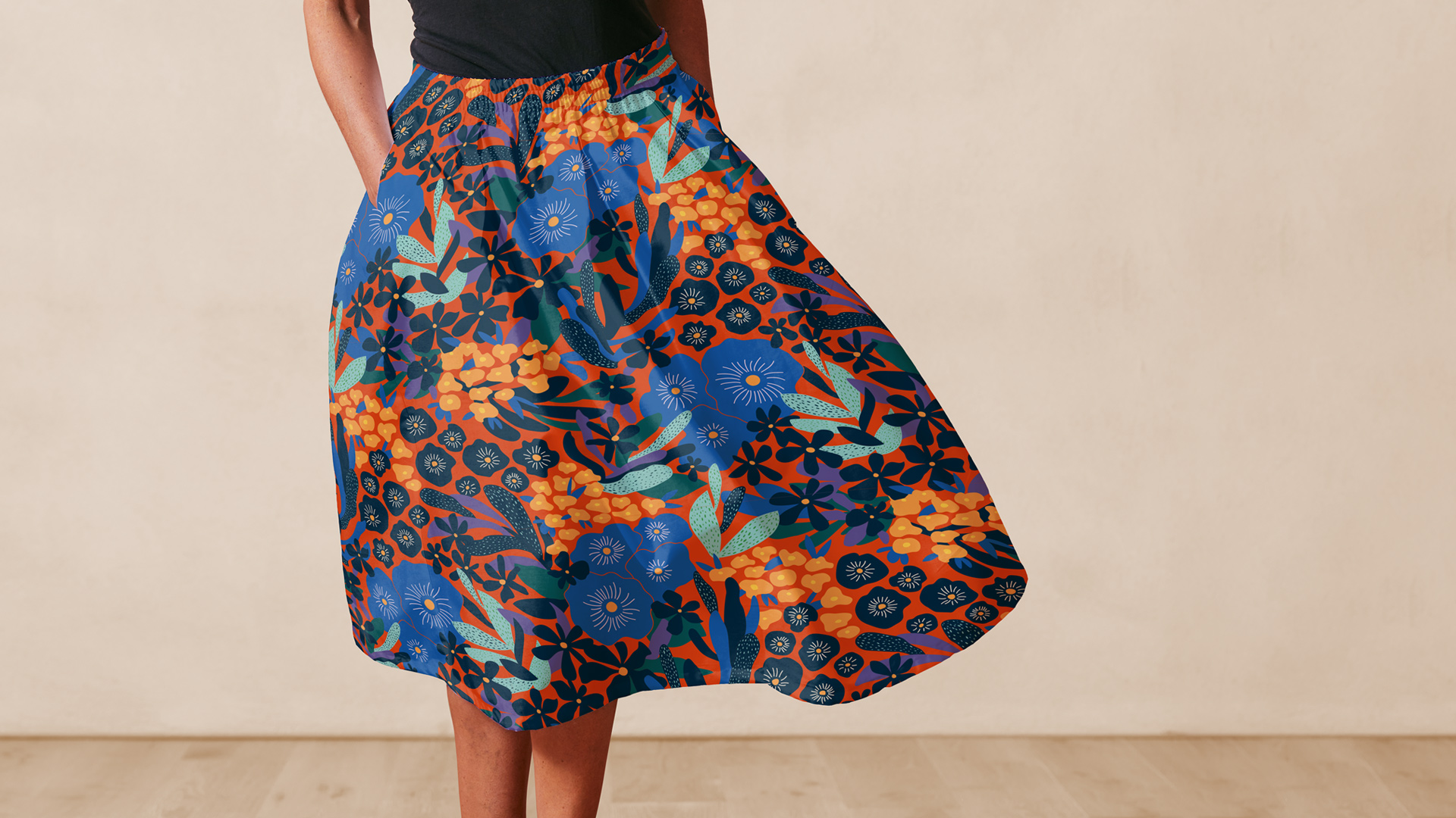 christine-eberhardt-pattern-design-skirt-flowers-colorful-bright